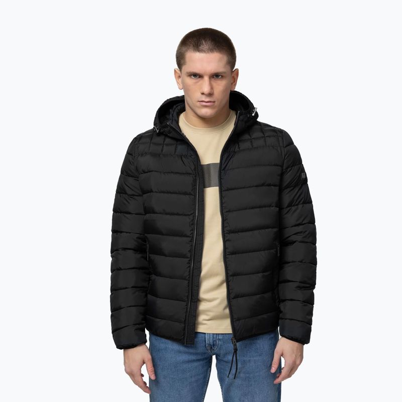 Herren-Winterjacke Pitbull Foothill Hooded Padded black 4