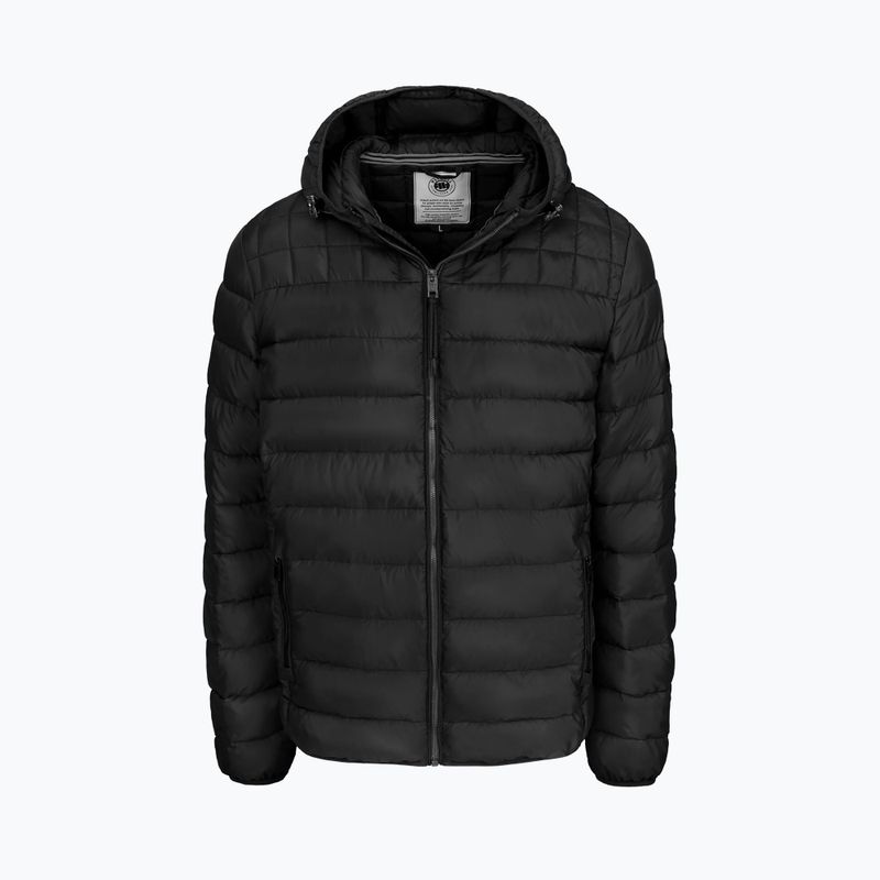 Herren-Winterjacke Pitbull Foothill Hooded Padded black 5