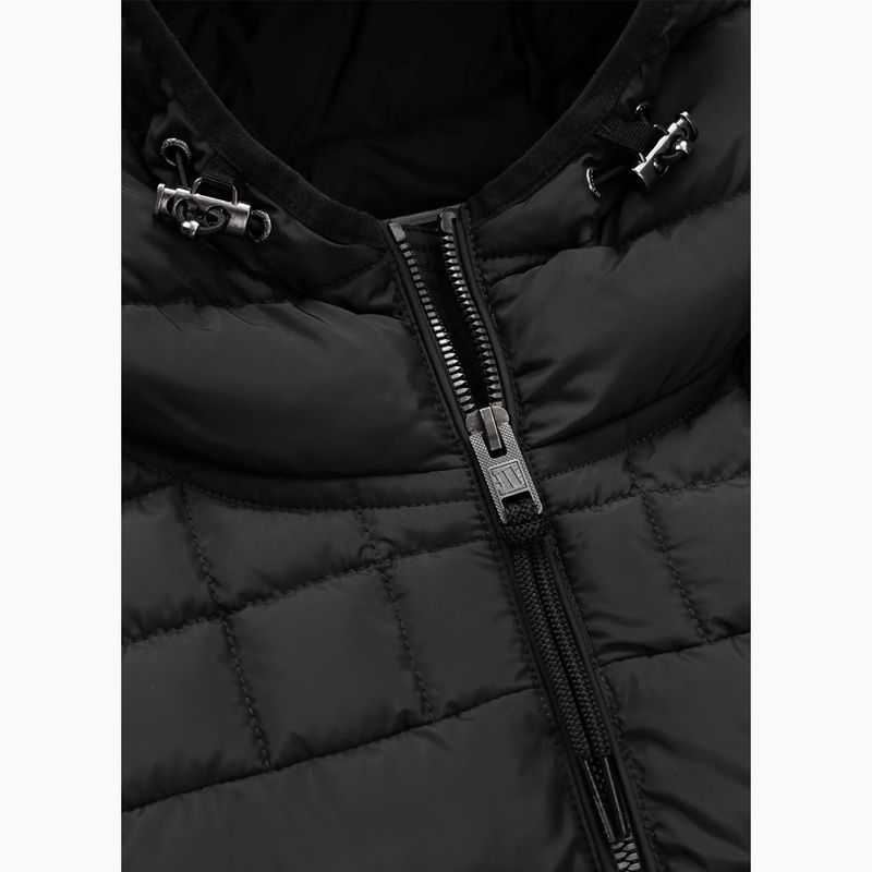 Herren-Winterjacke Pitbull Foothill Hooded Padded black 7