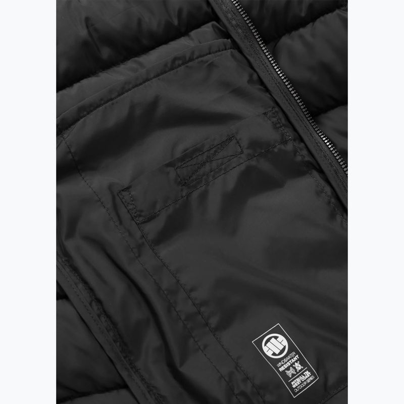 Herren-Winterjacke Pitbull Foothill Hooded Padded black 11
