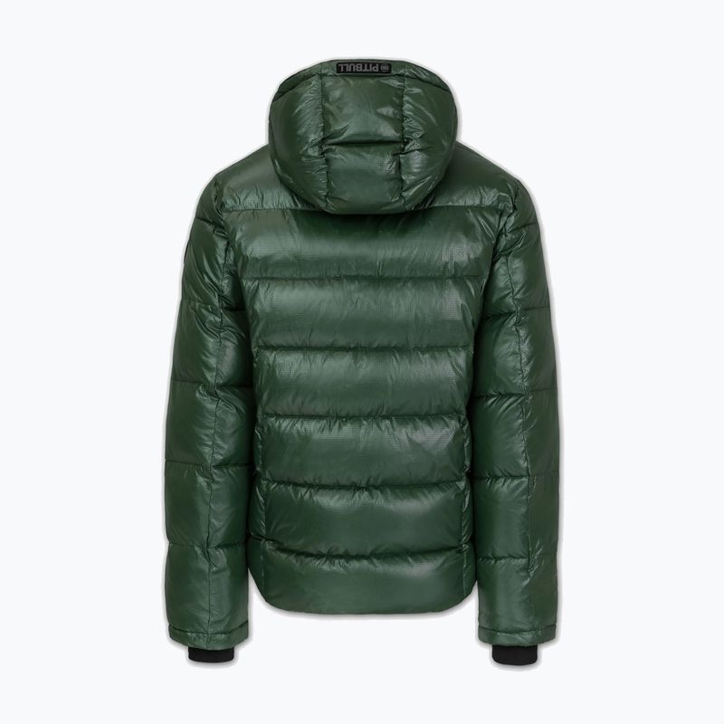 Herren-Winterjacke Pitbull Pepperwood Ribstop Padded Hooded black/green 6
