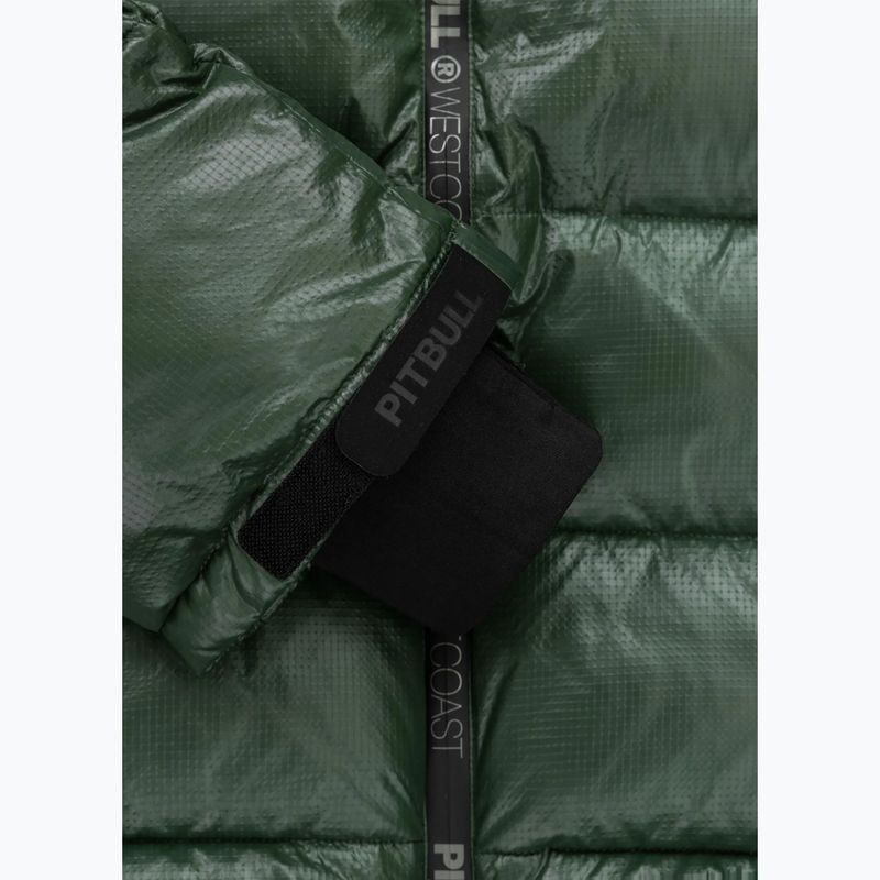 Herren-Winterjacke Pitbull Pepperwood Ribstop Padded Hooded black/green 12