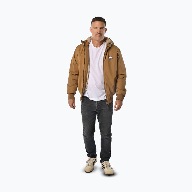 Herren-Winterjacke Pitbull Elkwood 3 Sherpa Hooded honey yellow 2