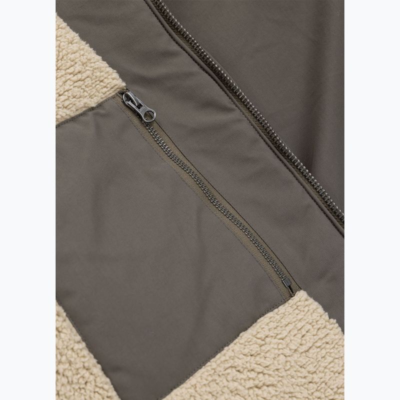 Herren-Winterjacke Pitbull Elkwood 3 Sherpa Hooded taupe 11