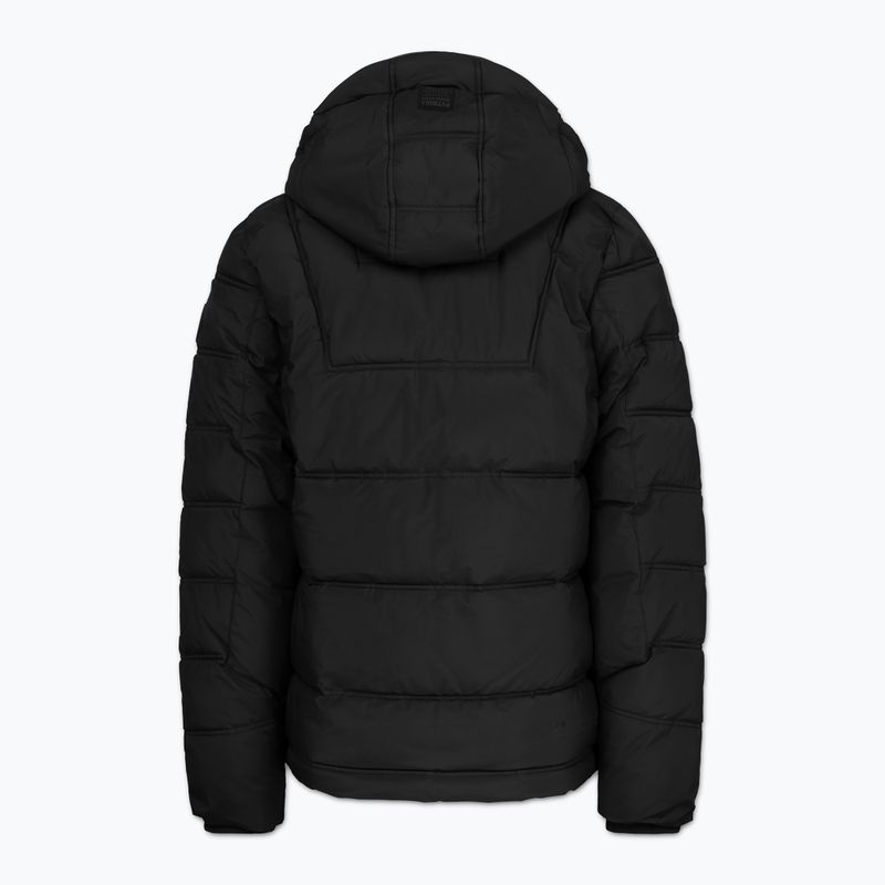Herren Winterjacke Pitbull Piedmont Quilted Hooded black 2
