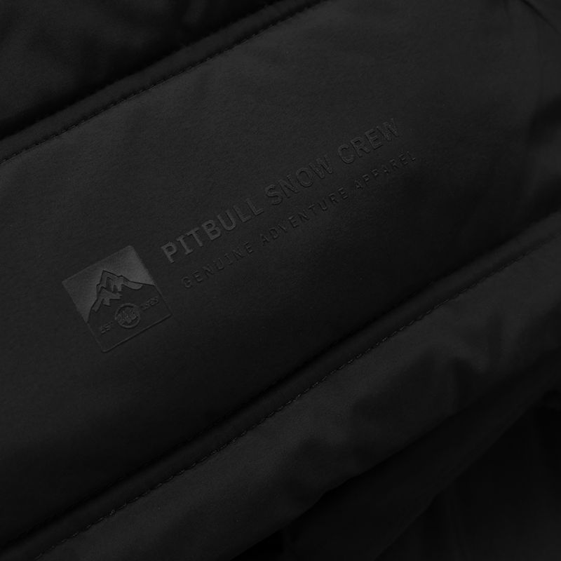 Herren Winterjacke Pitbull Piedmont Quilted Hooded black 10