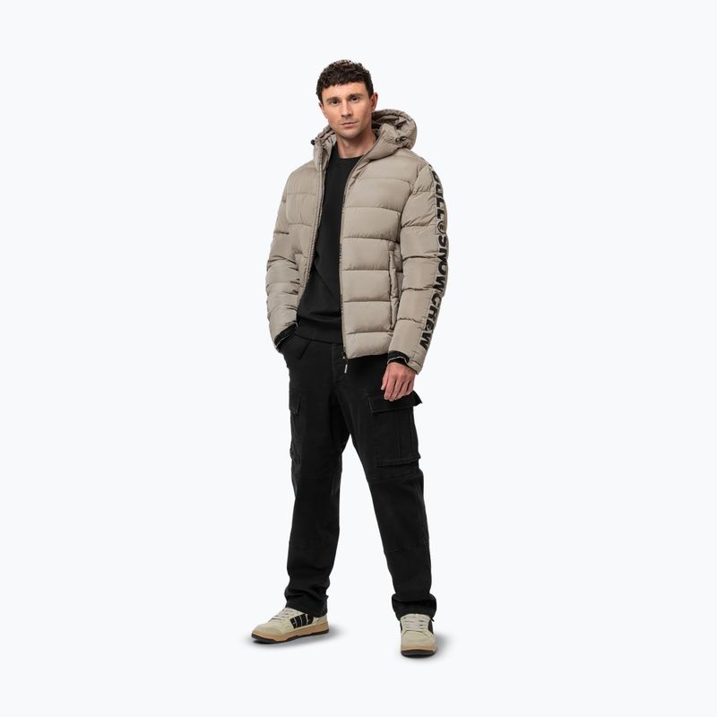 Herren Winterjacke Pitbull Airway 4 Padded Hooded pale sand 2