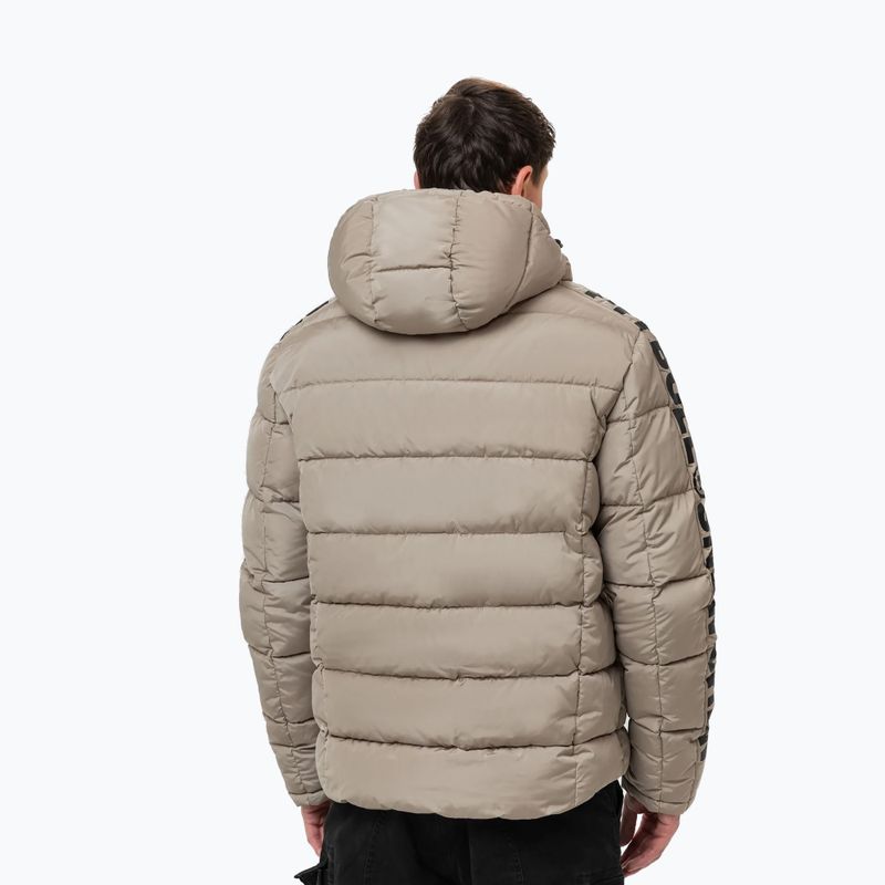 Herren Winterjacke Pitbull Airway 4 Padded Hooded pale sand 3