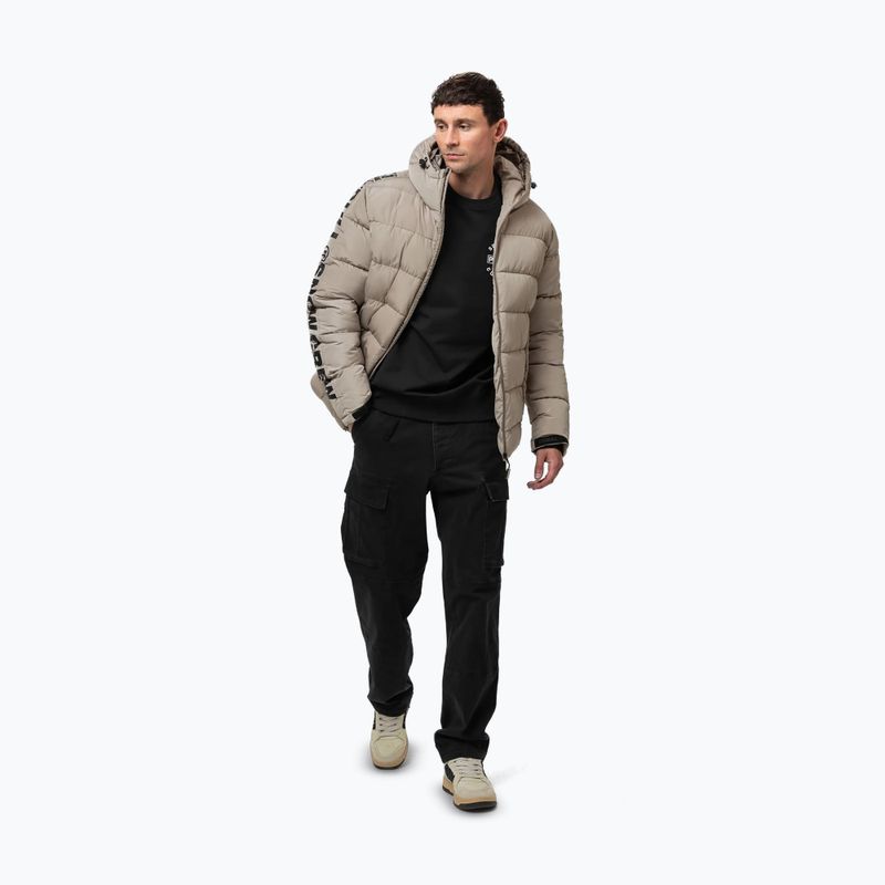 Herren Winterjacke Pitbull Airway 4 Padded Hooded pale sand 6