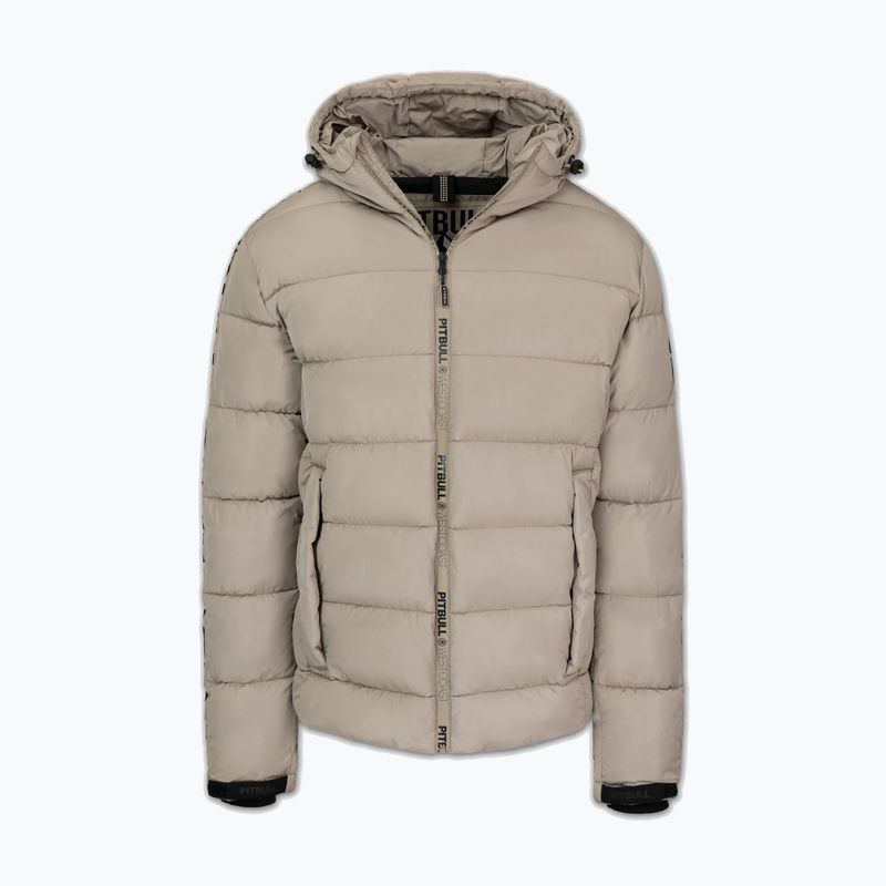 Herren Winterjacke Pitbull Airway 4 Padded Hooded pale sand 7