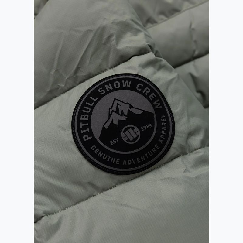 Herren Winterjacke Pitbull Crestline Padded Hooded dusty sage 10