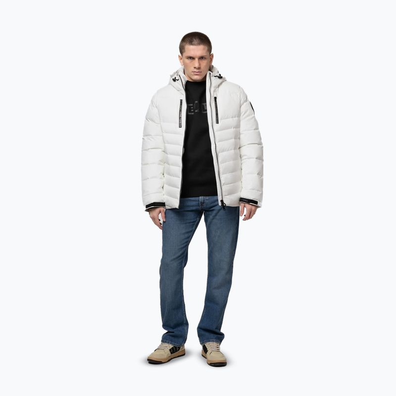 Herren-Winterjacke Pitbull Crestline Padded Hooded off white 2