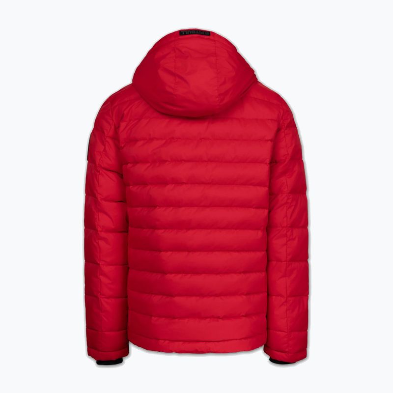 Herren Winterjacke Pitbull Crestline Padded Hooded red 6