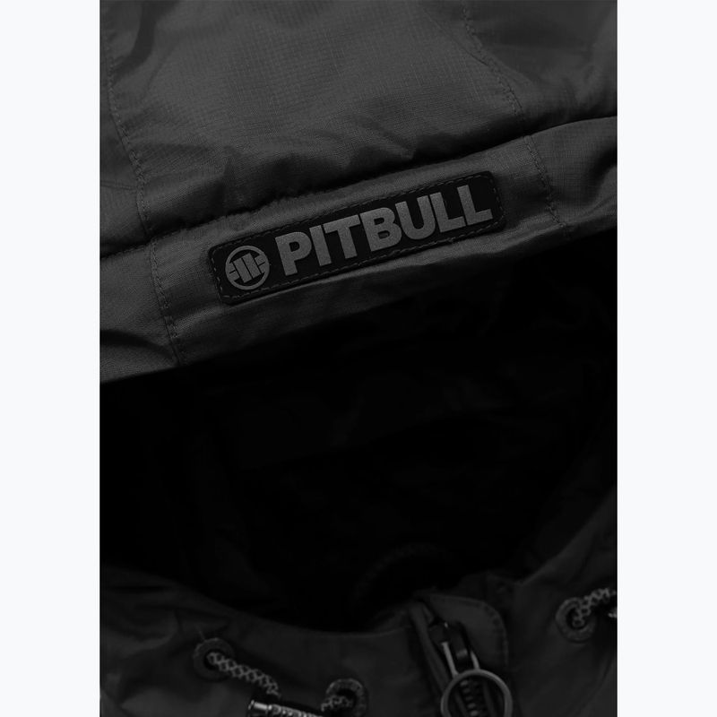 Herren Winterjacke Pitbull Crestline Padded Hooded black 9
