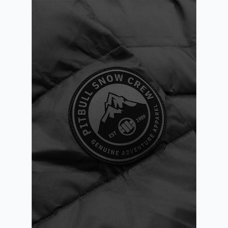 Herren Winterjacke Pitbull Crestline Padded Hooded black 10