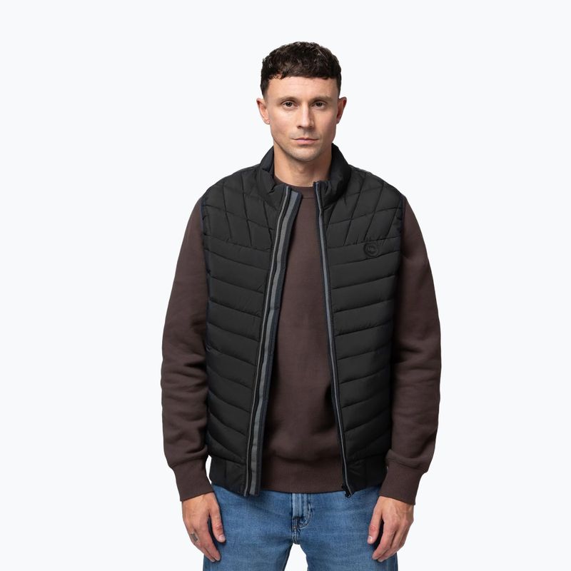 Herren-Steppweste Pitbull Naylor Padded black 5