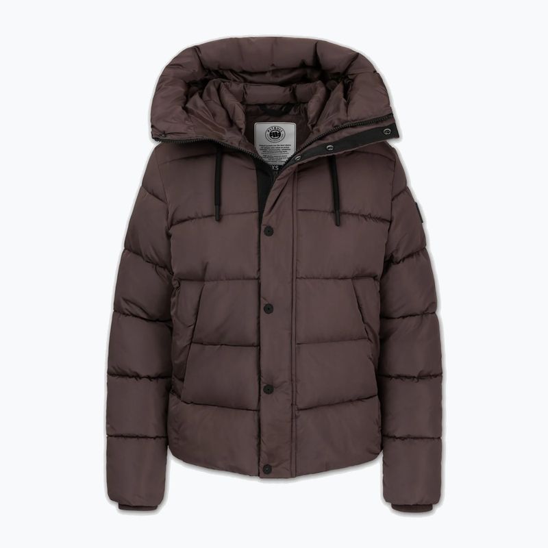 Damen Winterjacke Pitbull Amalia Padded Hooded dark chocolate 5