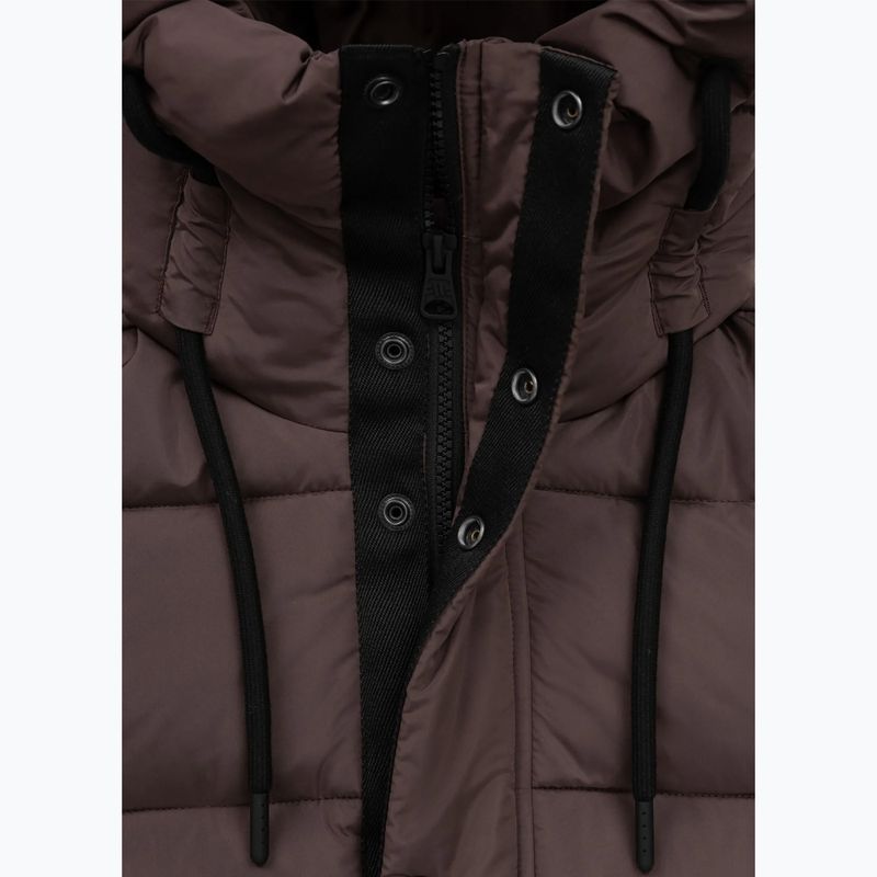 Damen Winterjacke Pitbull Amalia Padded Hooded dark chocolate 7