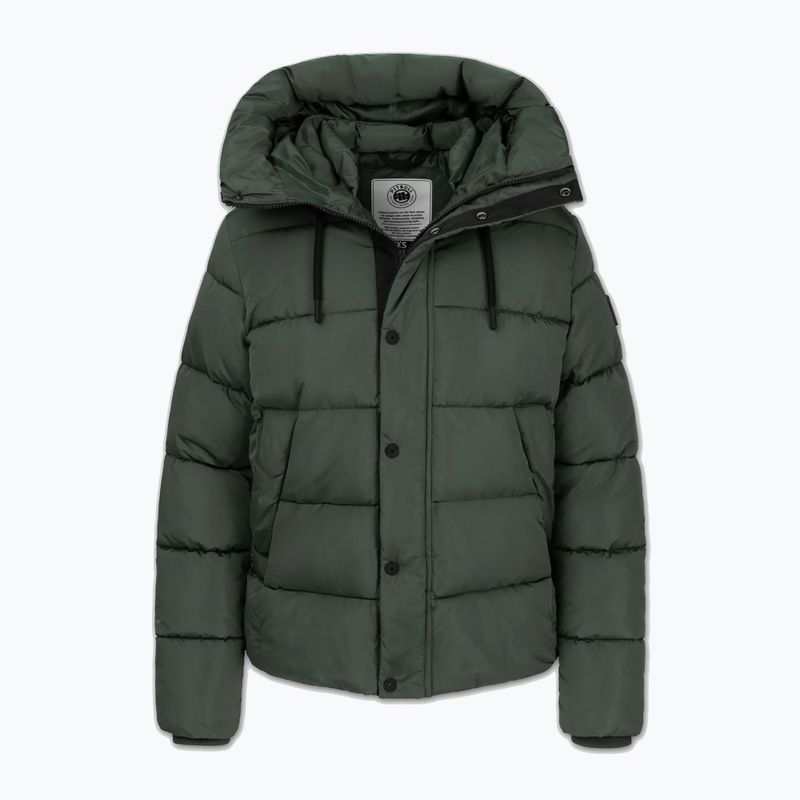 Damen Winterjacke Pitbull Amalia Padded Hooded dark green 5