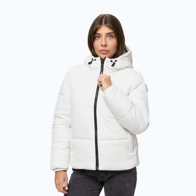 Damen Winterjacke Pitbull Vista Quilted Hooded off-white