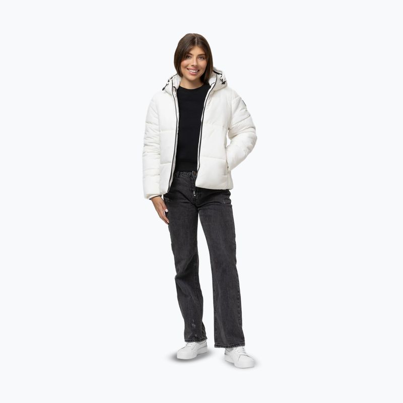 Damen Winterjacke Pitbull Vista Quilted Hooded off-white 2