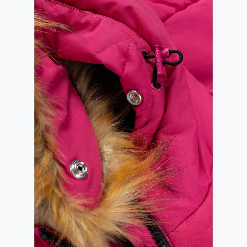Damen-Winterjacke Pitbull Azalea Quilted Hooded raspberry red 10