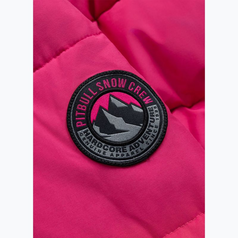 Damen-Winterjacke Pitbull Azalea Quilted Hooded raspberry red 13