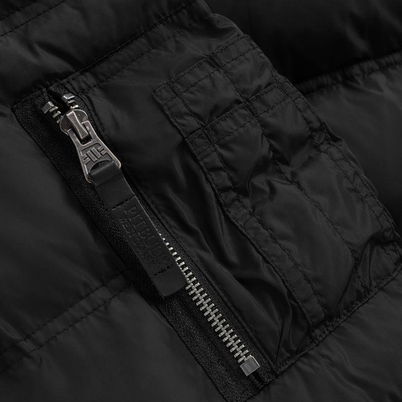 Damen-Winterjacke Pitbull Queenston Padded Hooded black 6