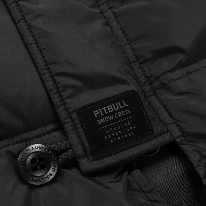 Damen-Winterjacke Pitbull Queenston Padded Hooded black 10