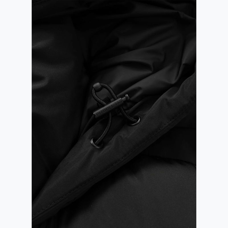 Damenweste Pitbull Ashley Padded Hooded Long black 9