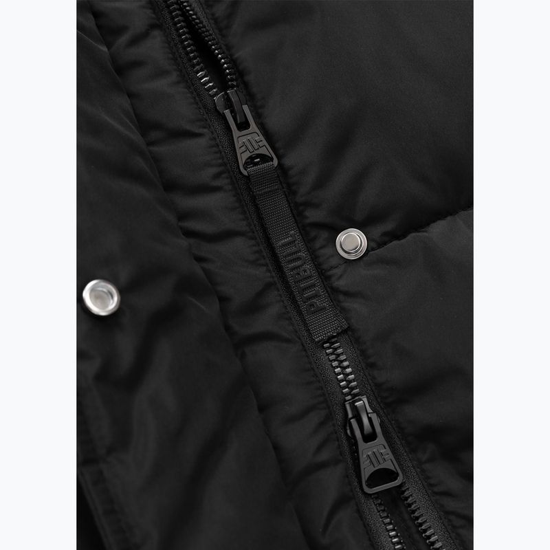 Damenweste Pitbull Ashley Padded Hooded Long black 12
