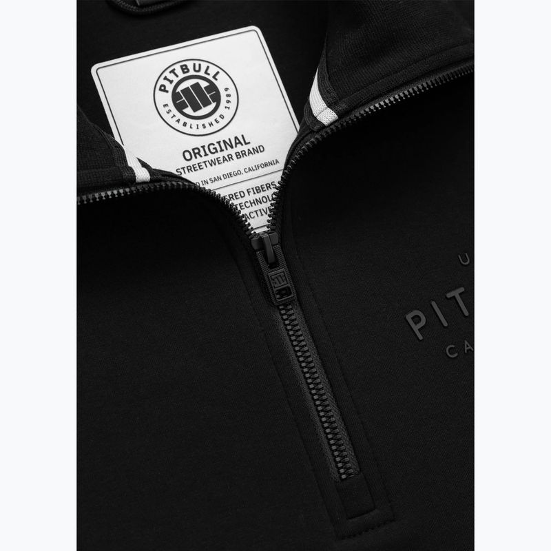 Herren-Sweatshirt Pitbull Sampson HZ black 7