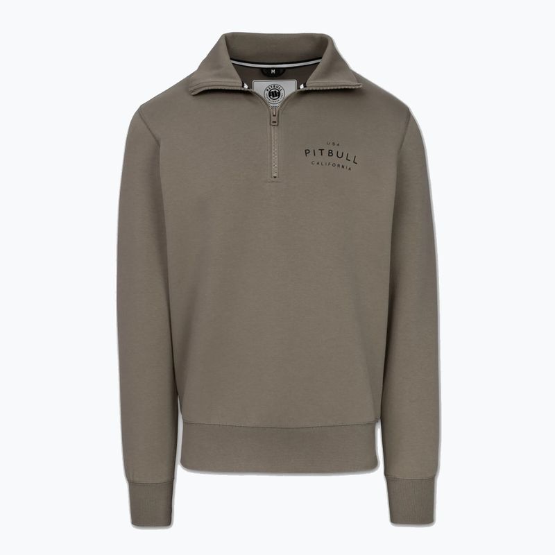 Herren Hoodie Pitbull Sampson HZ taupe 5