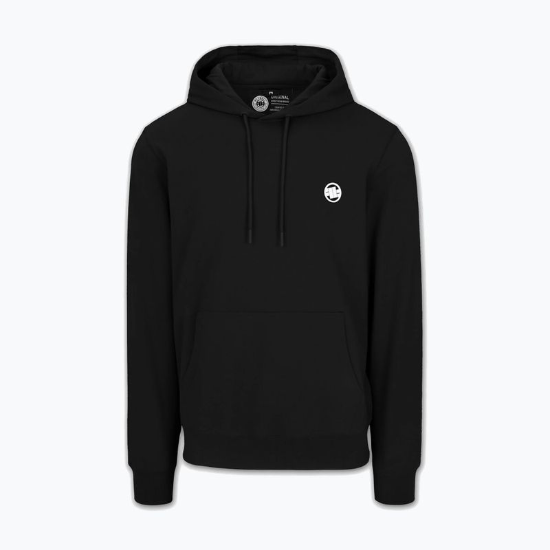 Herrenpullover Pitbull Nugget Small Logo Hooded black 4
