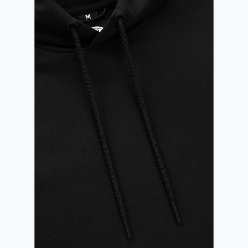 Herrenpullover Pitbull Nugget Small Logo Hooded black 6