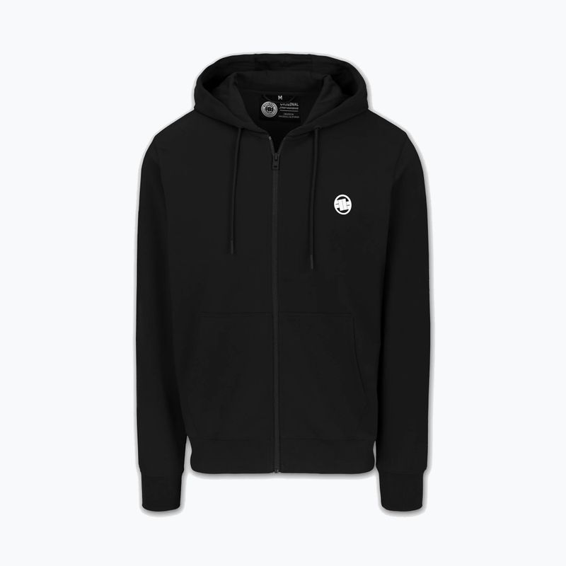 Herrenpullover Pitbull Nugget Small Logo Hooded Zip black 5
