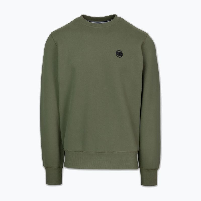 Herren-Sweatshirt Pitbull Small Logo Crewneck olive