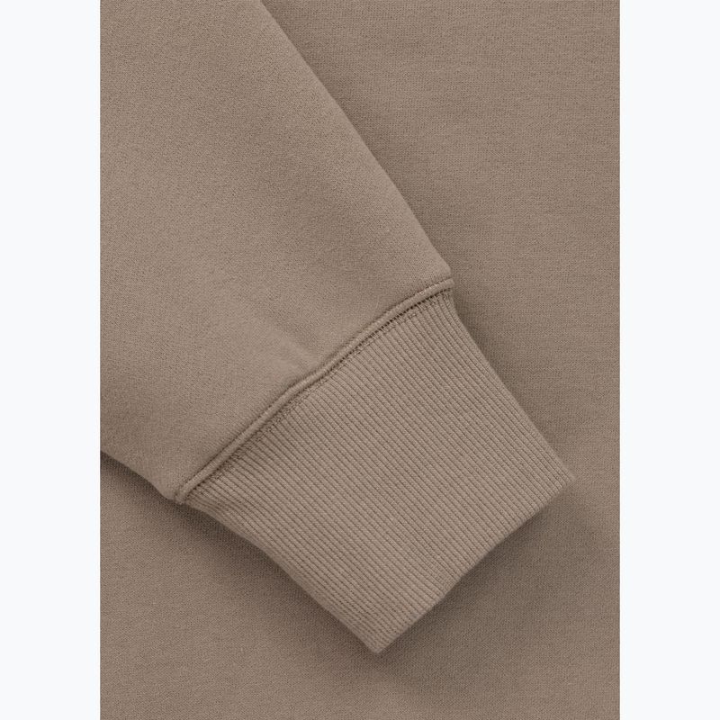 Herren Sweatshirt Pitbull Small Logo Crewneck pale sand 10