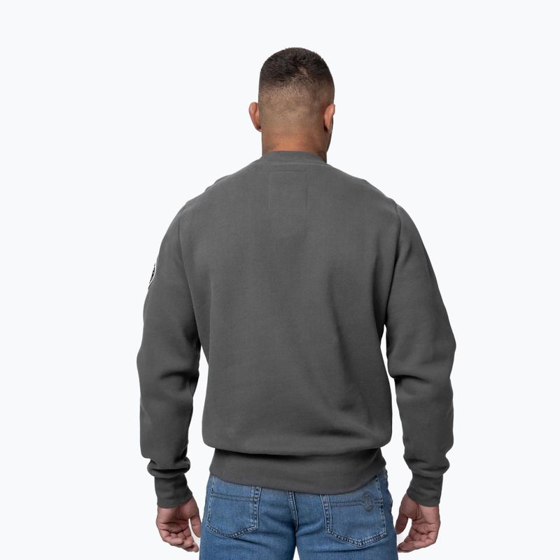 Herren-Sweatshirt Pitbull Norton Crewneck graphite 3