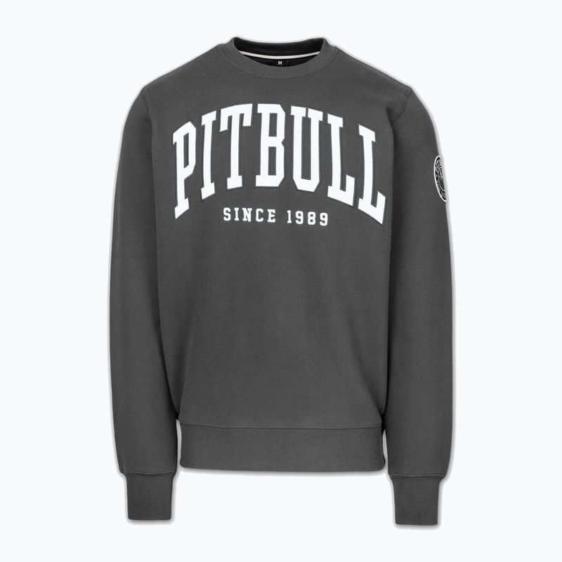 Herren-Sweatshirt Pitbull Norton Crewneck graphite 4