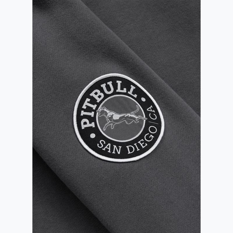 Herren-Sweatshirt Pitbull Norton Crewneck graphite 8