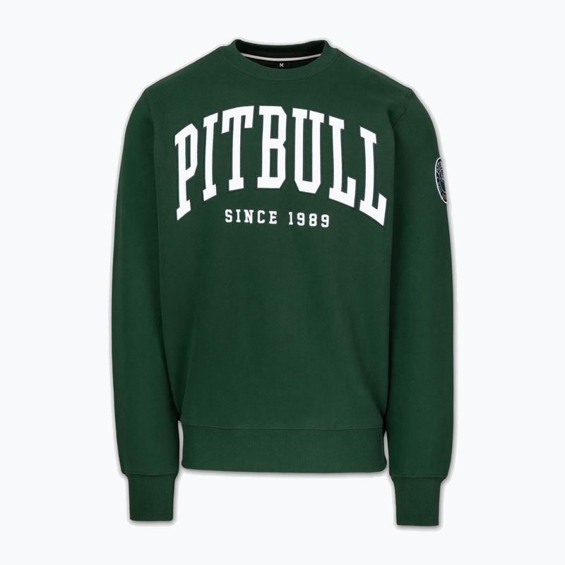 Herren-Sweatshirt Pitbull Norton Crewneck green 4