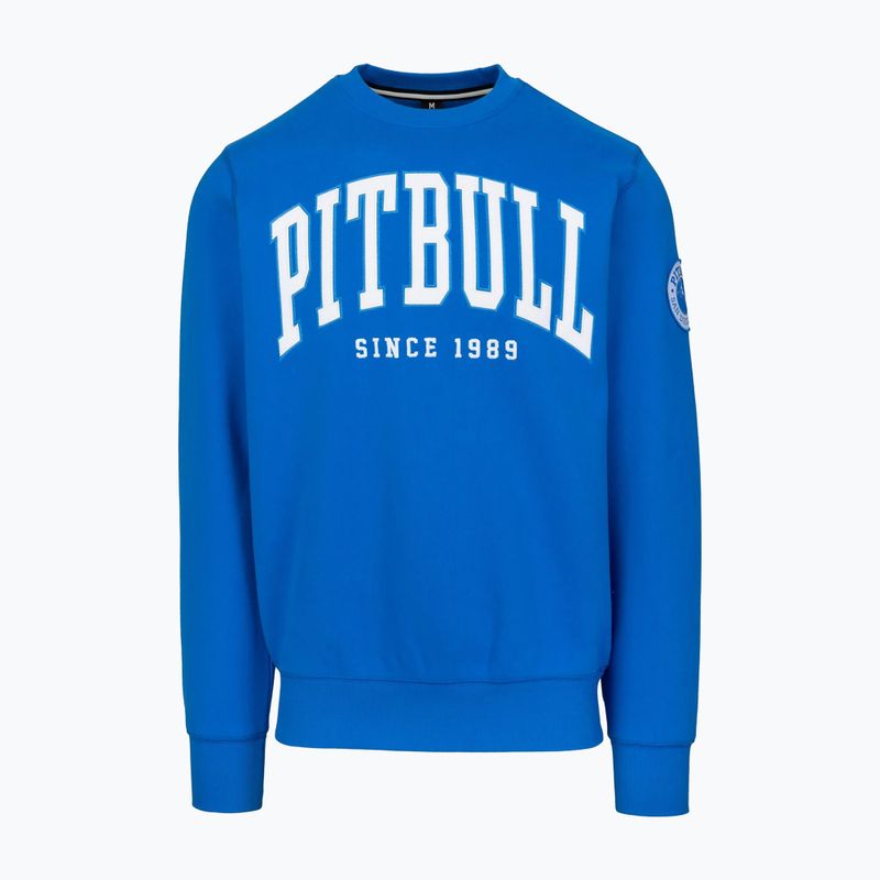 Herren-Sweatshirt Pitbull Norton Crewneck azure blue 4