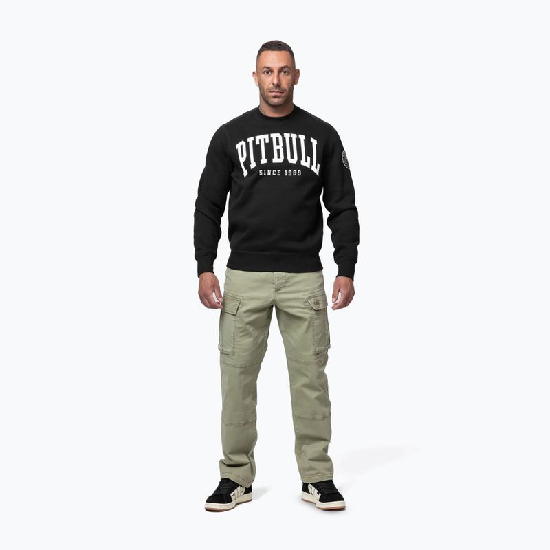 Herren-Sweatshirt Pitbull Norton Crewneck black 2