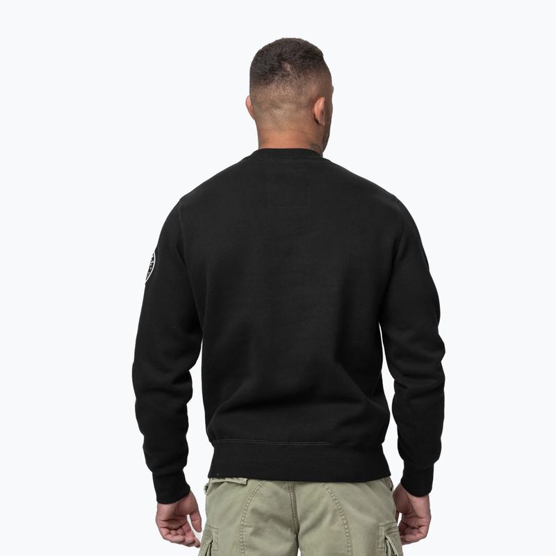 Herren-Sweatshirt Pitbull Norton Crewneck black 3