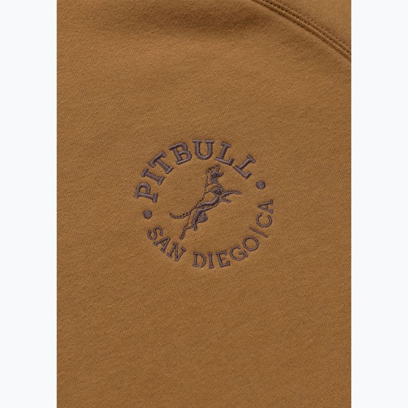 Herren Sweatshirt Pitbull San Diego Ca Crewneck honey yellow 6