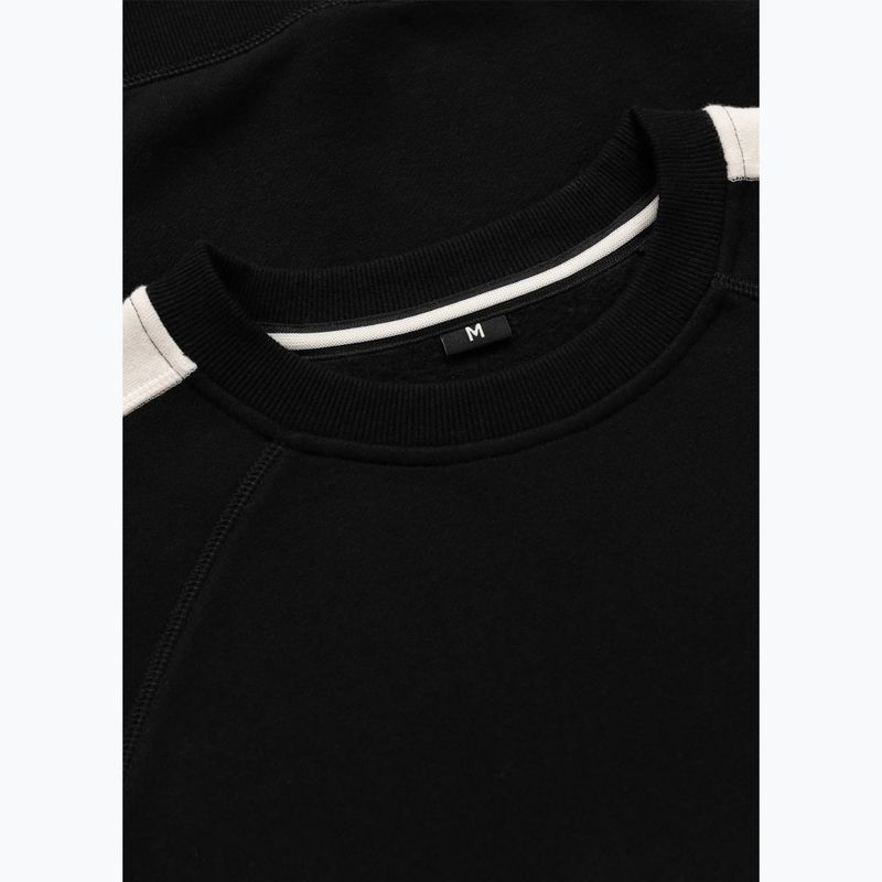 Herren Sweatshirt Pitbull San Diego Ca Crewneck black 6