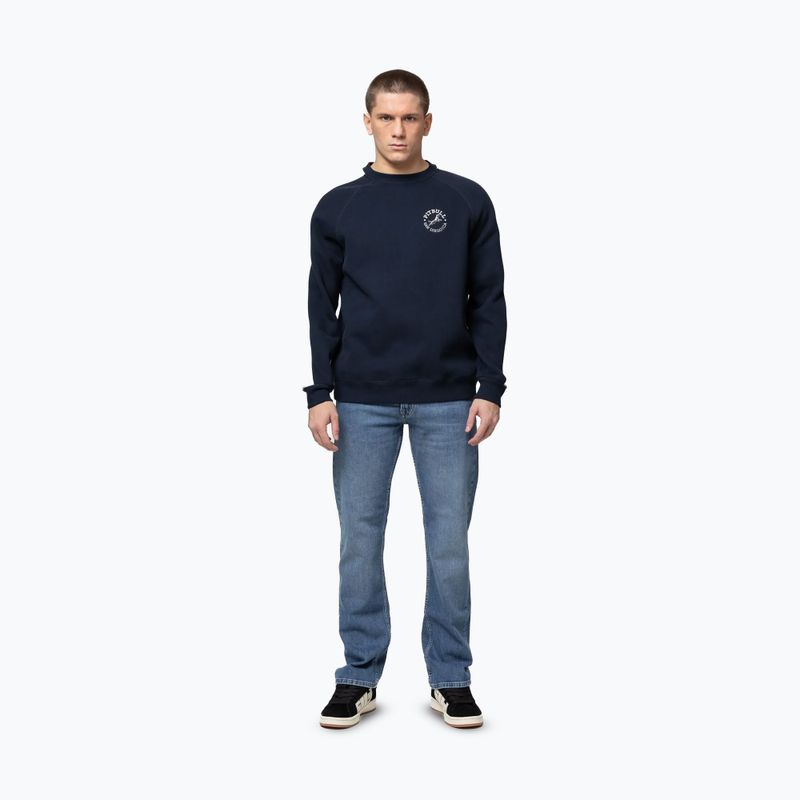 Herren Sweatshirt Pitbull San Diego Ca Crewneck dark navy 2