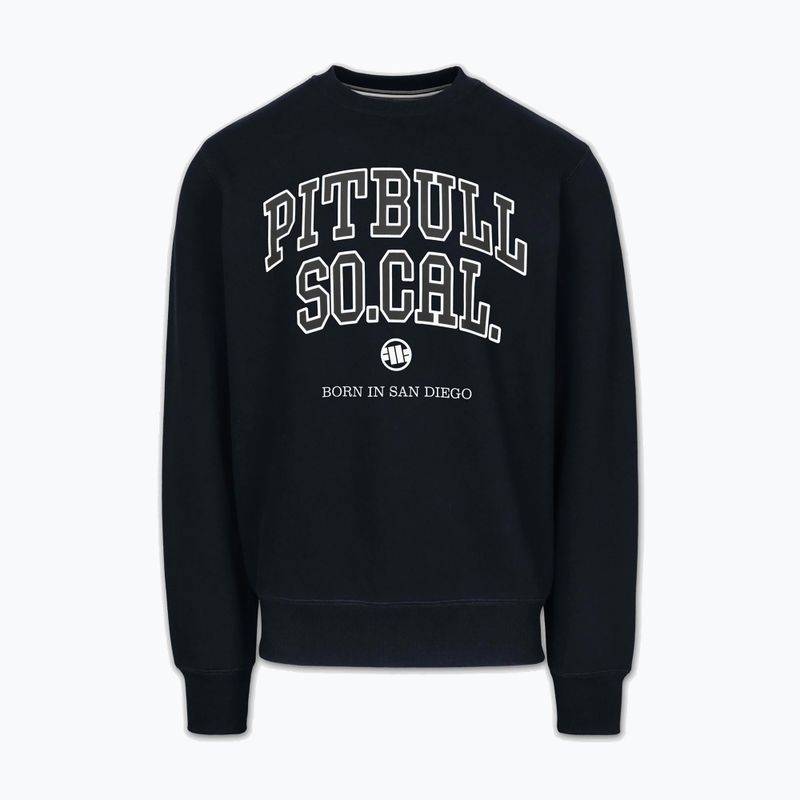 Herren-Sweatshirt Pitbull So Cal Crewneck dark navy 4