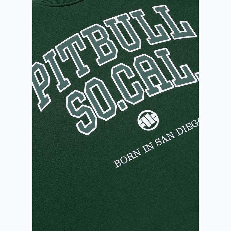 Herren-Sweatshirt Pitbull So Cal Crewneck hunter green 7